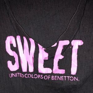 United Colors of Benetton Black Hoodie